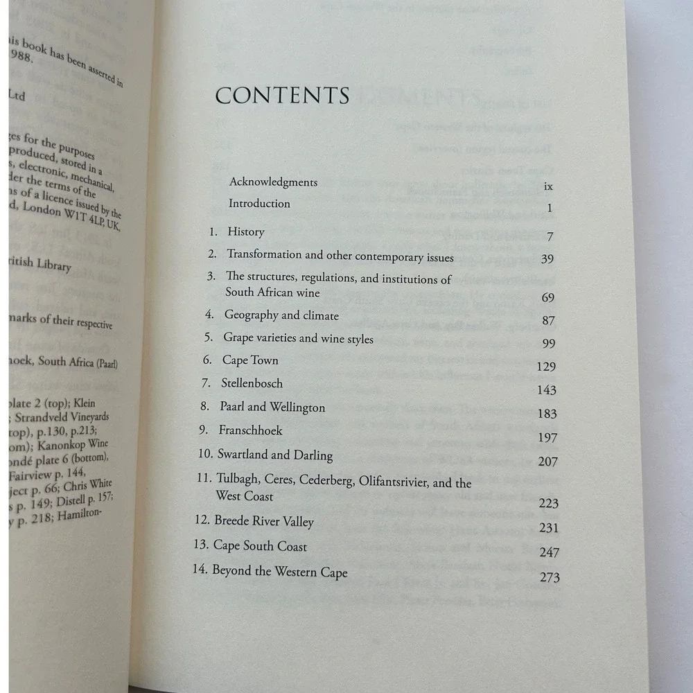 The Wines of South Africa by Jim Clarke Academie Du Vin Library Paperback 2020